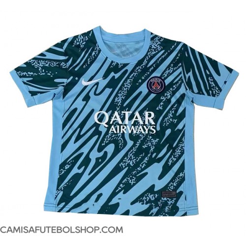 Camisa de time de futebol Paris Saint-Germain Goleiro Replicas 2º Equipamento 2024-25 Manga Curta